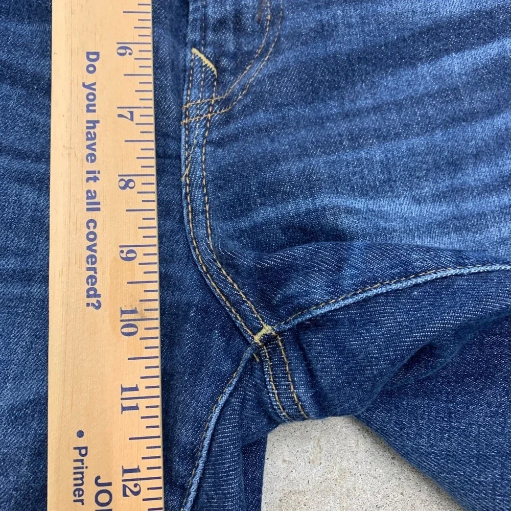 American Eagle Cut Off Jean Shorts Mens 28 Denim Athletic Fit Jorts Distressed